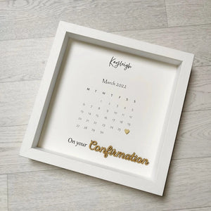 Confirmation / First Communion Calendar - Cliste Designs