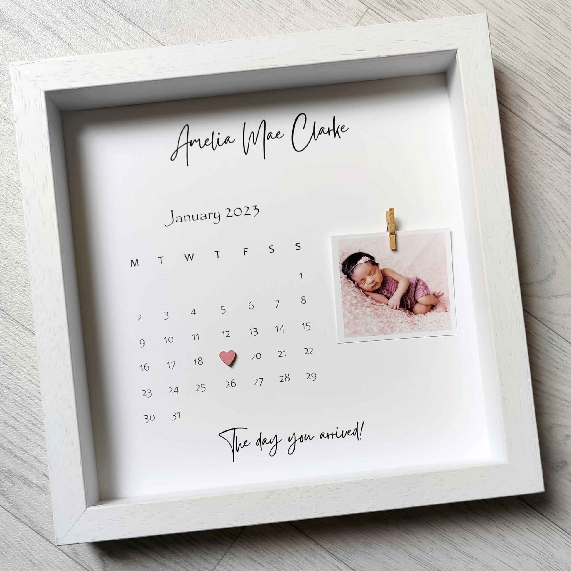 The Day You Arrived | Baby Gift - Cliste Designs｜Cliste Co